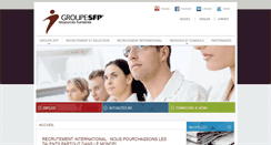 Desktop Screenshot of groupe-sfp.com